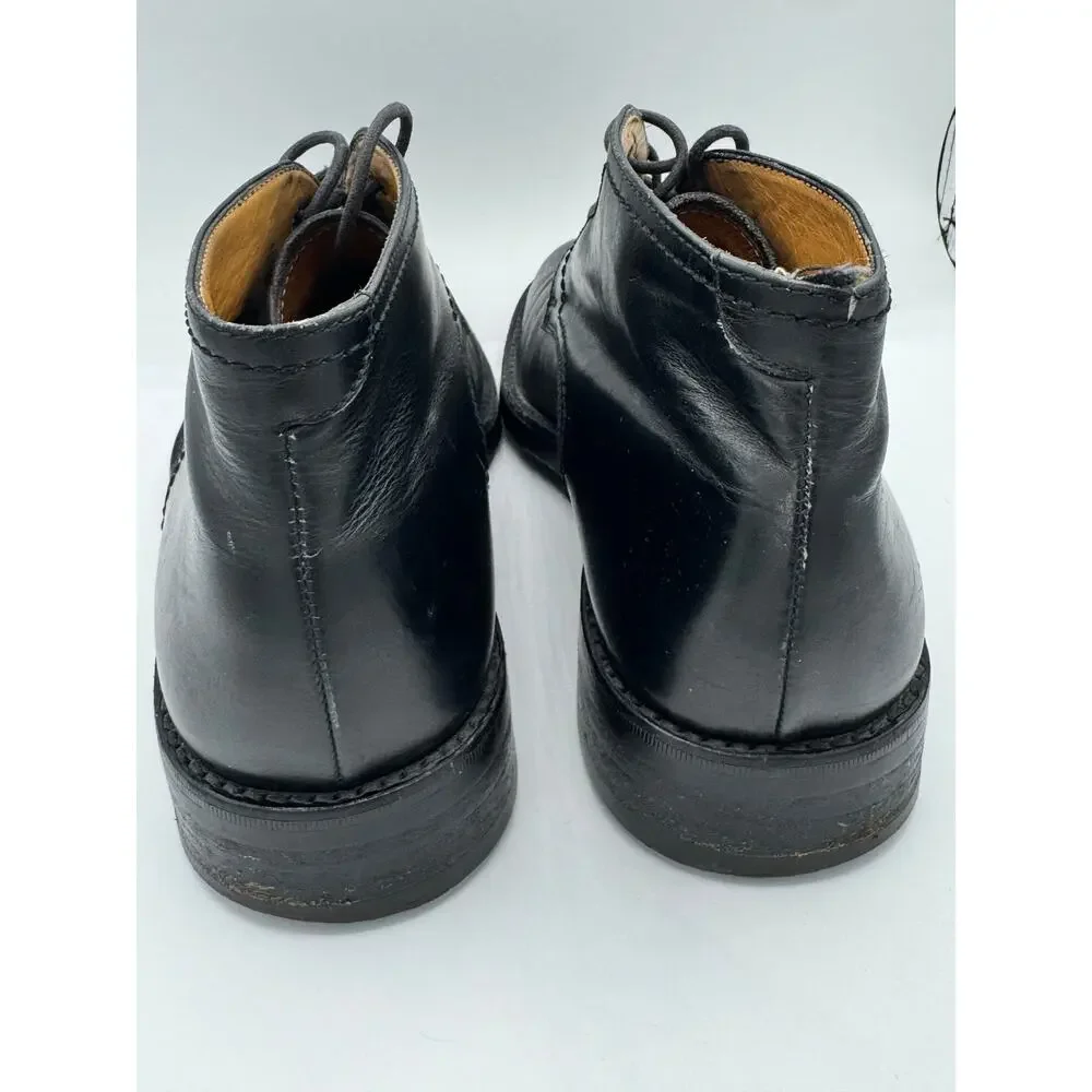 Avitto Italia Men’s Leather Chukka Lace Up Dress Shoes Size 10